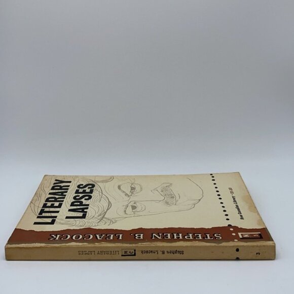 Literary Lapses Stephen B Leacock Softcover Book Vintage 1969 - Picture 2 of 11
